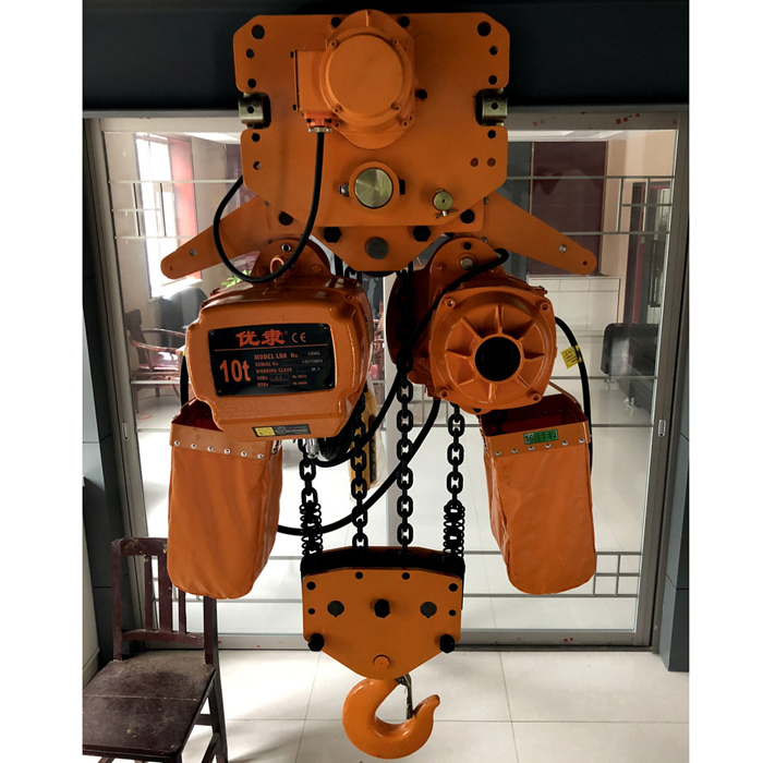 10噸載荷環(huán)鏈電動葫蘆,環(huán)鏈電動葫蘆廠家保定力德爾吊索具制造有限公司,出口級質(zhì)量，價格美麗